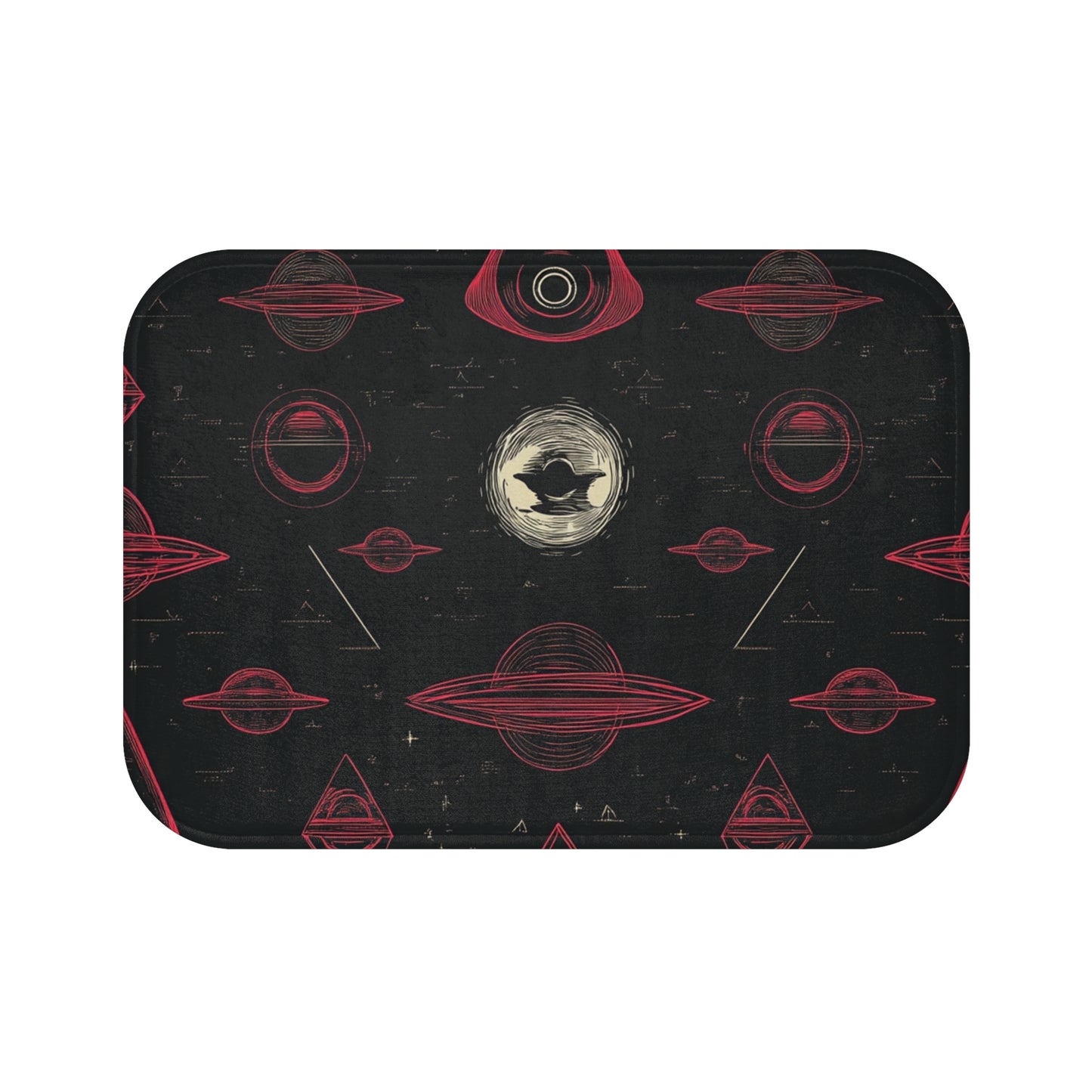 Cosmic Planets Bath Mat - Galaxy-Themed Home Decor for Space Lovers