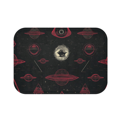 Cosmic Planets Bath Mat - Galaxy-Themed Home Decor for Space Lovers